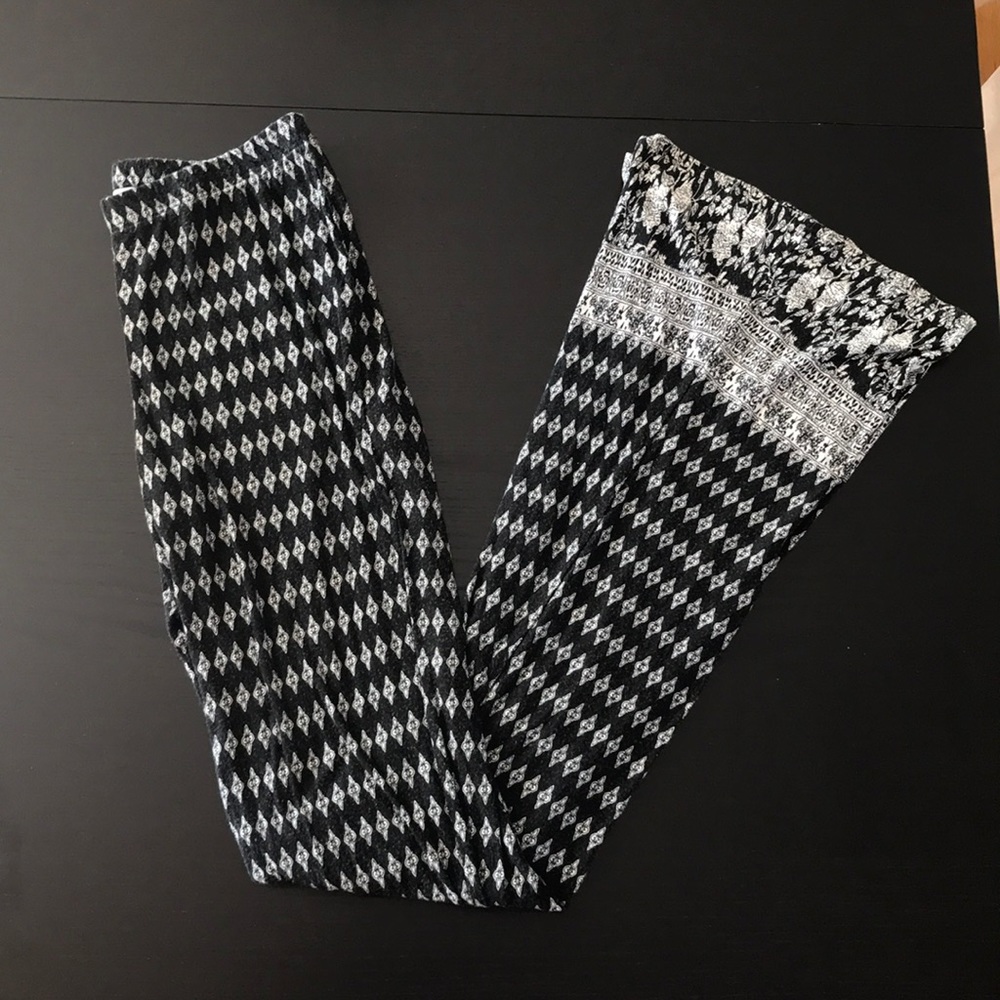 Black palazzo pants